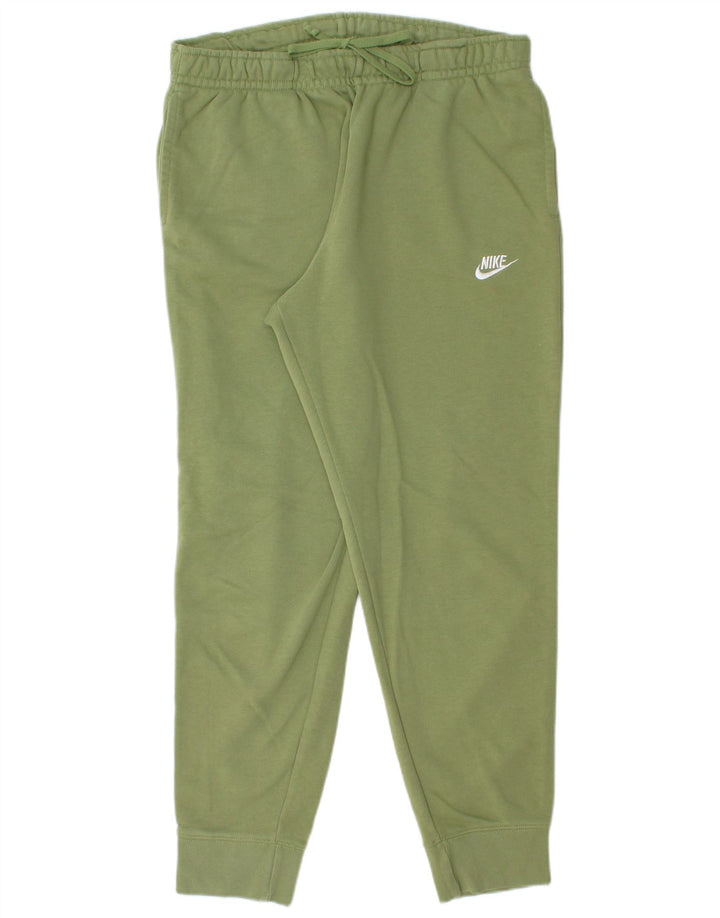 Pantaloni da tuta da uomo Nike Joggers grandi in cotone verde