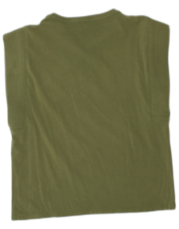 Maglietta grafica da donna LIU JO Top UK 12 Verde medio