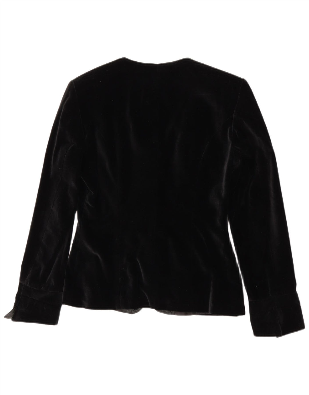 Set gonna da donna in velluto a 2 pezzi a 4 bottoni Superior IT 42 medio W28 nero