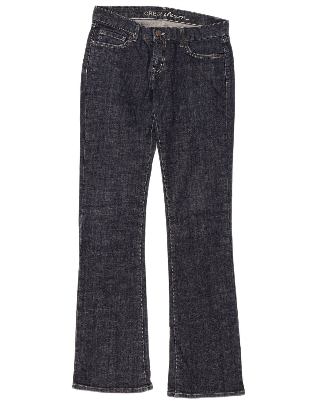 Crew Clothing Jeans bootcut da donna W30 L34 cotone blu navy