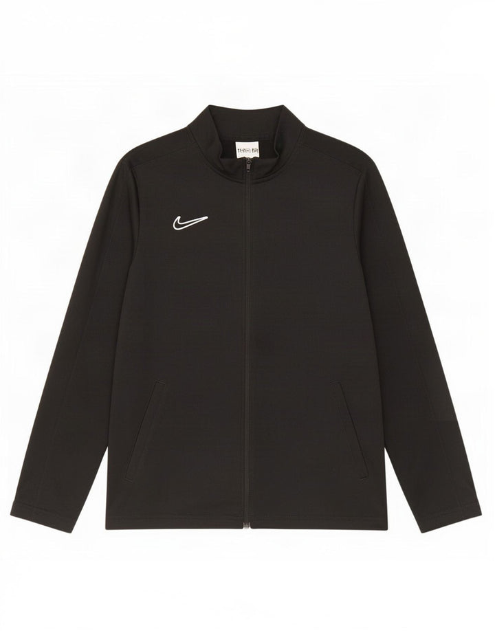 Giacca da tuta da ragazzo Nike Dri Fit Top Jacket 12-13 anni Large Nero Poliestere