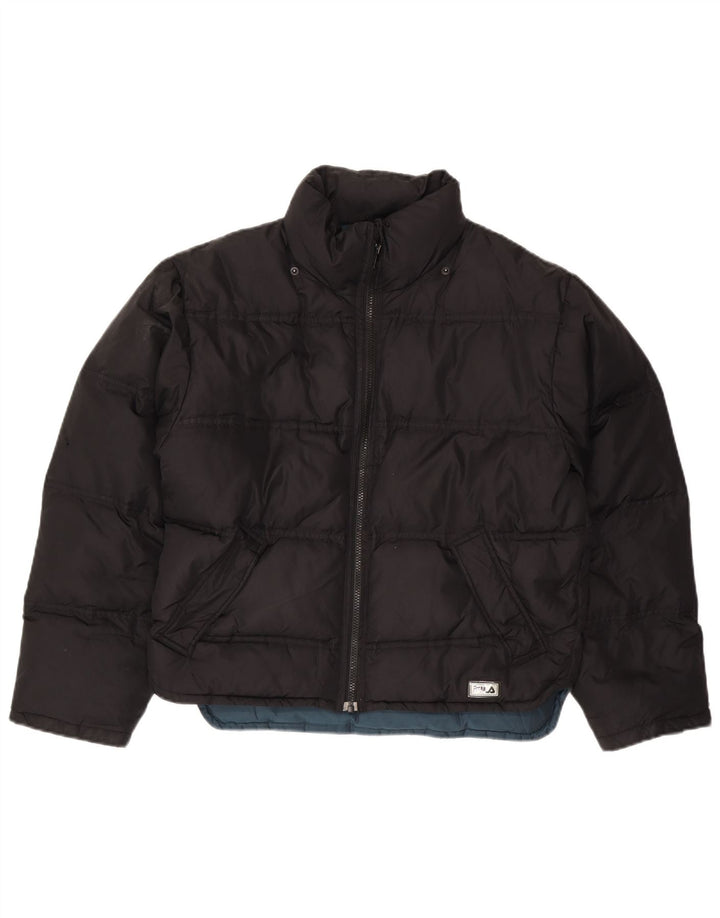Giacca Imbottita Donna FILA IT 42 Medio Nero Nylon