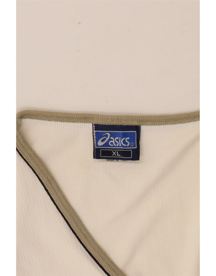 Abito da tennis ASICS da donna UK 18 XL Cotone color block beige