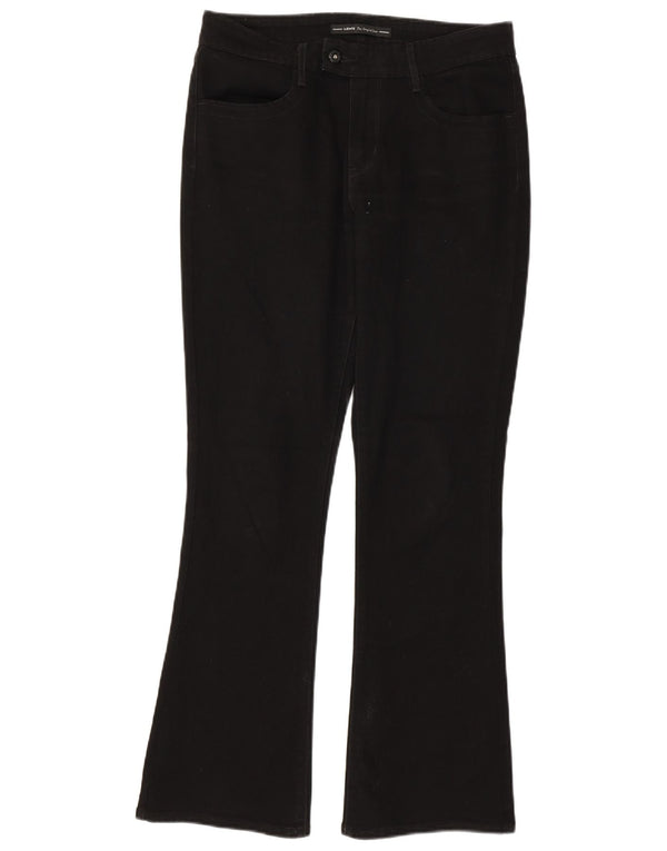 Jeans Bootcut da donna Levi's US 10 Large W32 L31 cotone nero