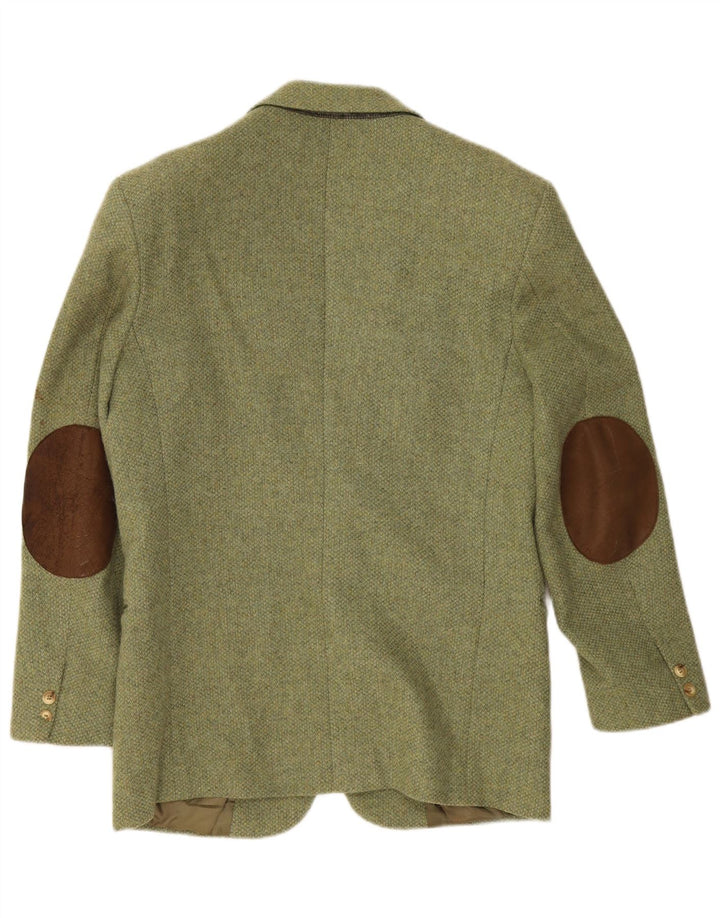 Giacca blazer da uomo a 2 bottoni Belfe IT 50 Large in lana verde