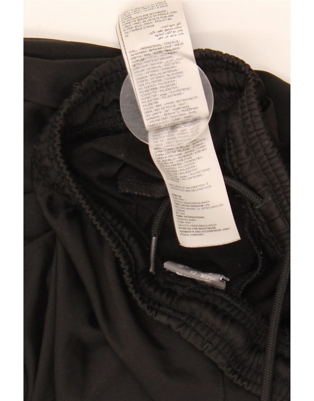 Pantaloni da tuta da uomo Puma Joggers Medium Nero Poliestere