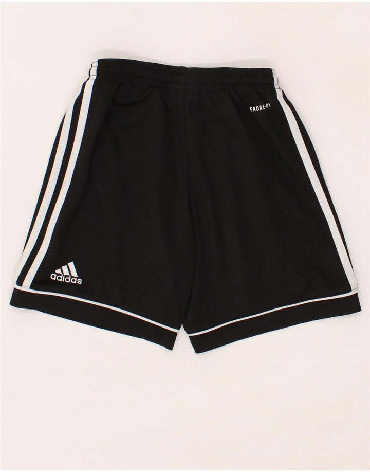 ADIDAS Boys Aeroready Sport Shorts 9-10 Years  Black Polyester Vintage Adidas and Second-Hand Adidas from Messina Hembry 