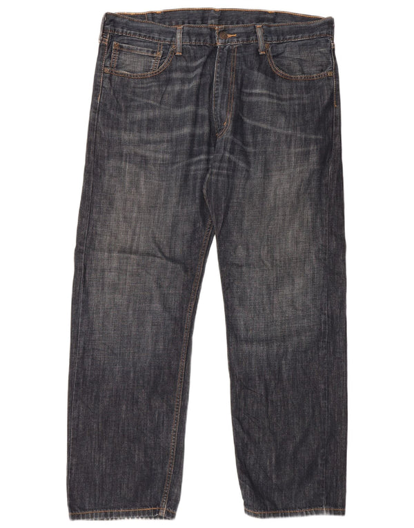 Levi's Uomo 505 Jeans dritti W38 L30 Blu Navy