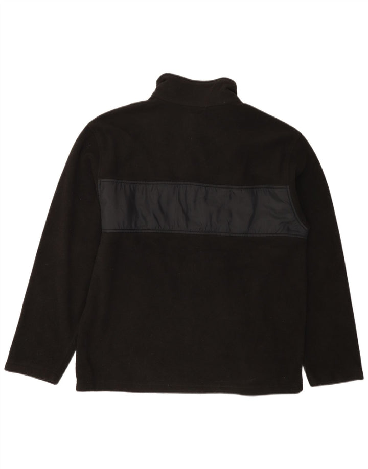 Giacca in pile da uomo Chaps UK 38 poliestere nero medio