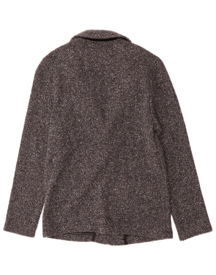 Giacca blazer a 2 bottoni per ragazze Zara 9-10 anni grigia chiazzata