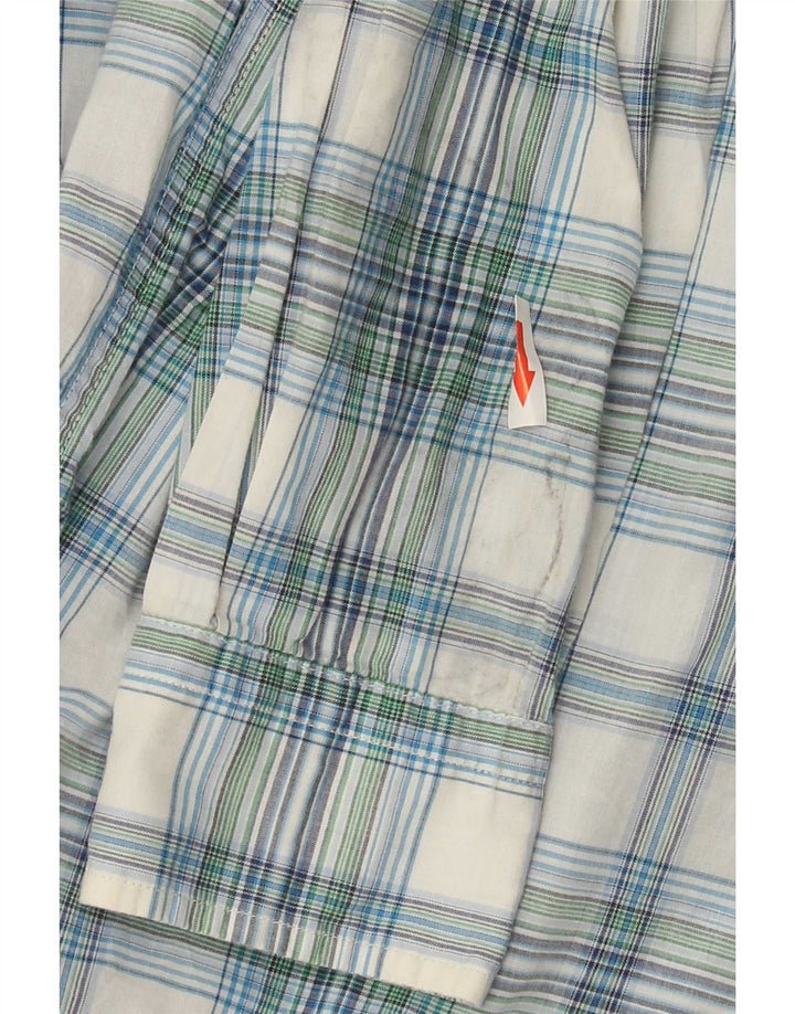 Camicia da uomo Nautica in cotone a quadri grandi blu