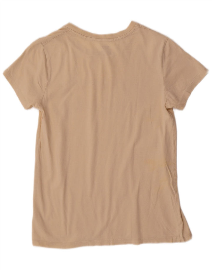 T-shirt grafica da donna Levi's Top UK 6 XS Beige