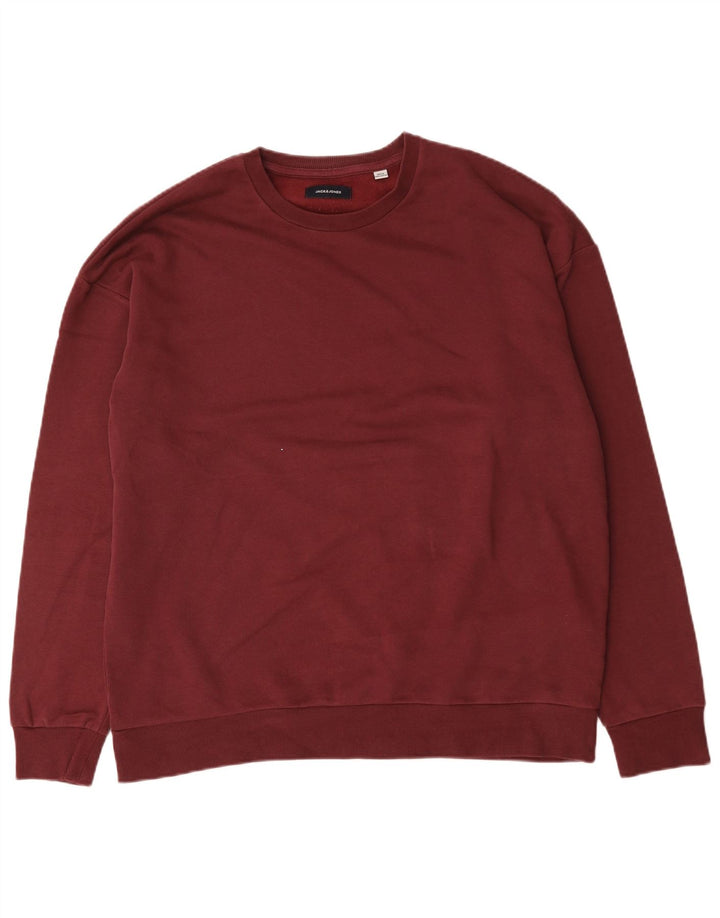 Jack & Jones Felpa da uomo Maglione 2XL Cotone marrone