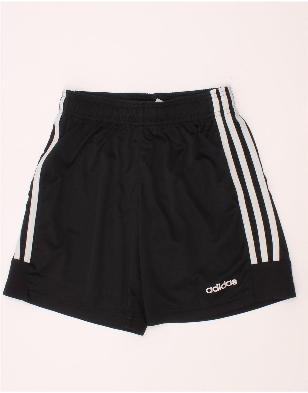 Pantaloncini sportivi Adidas da ragazzo 11-12 anni in poliestere nero