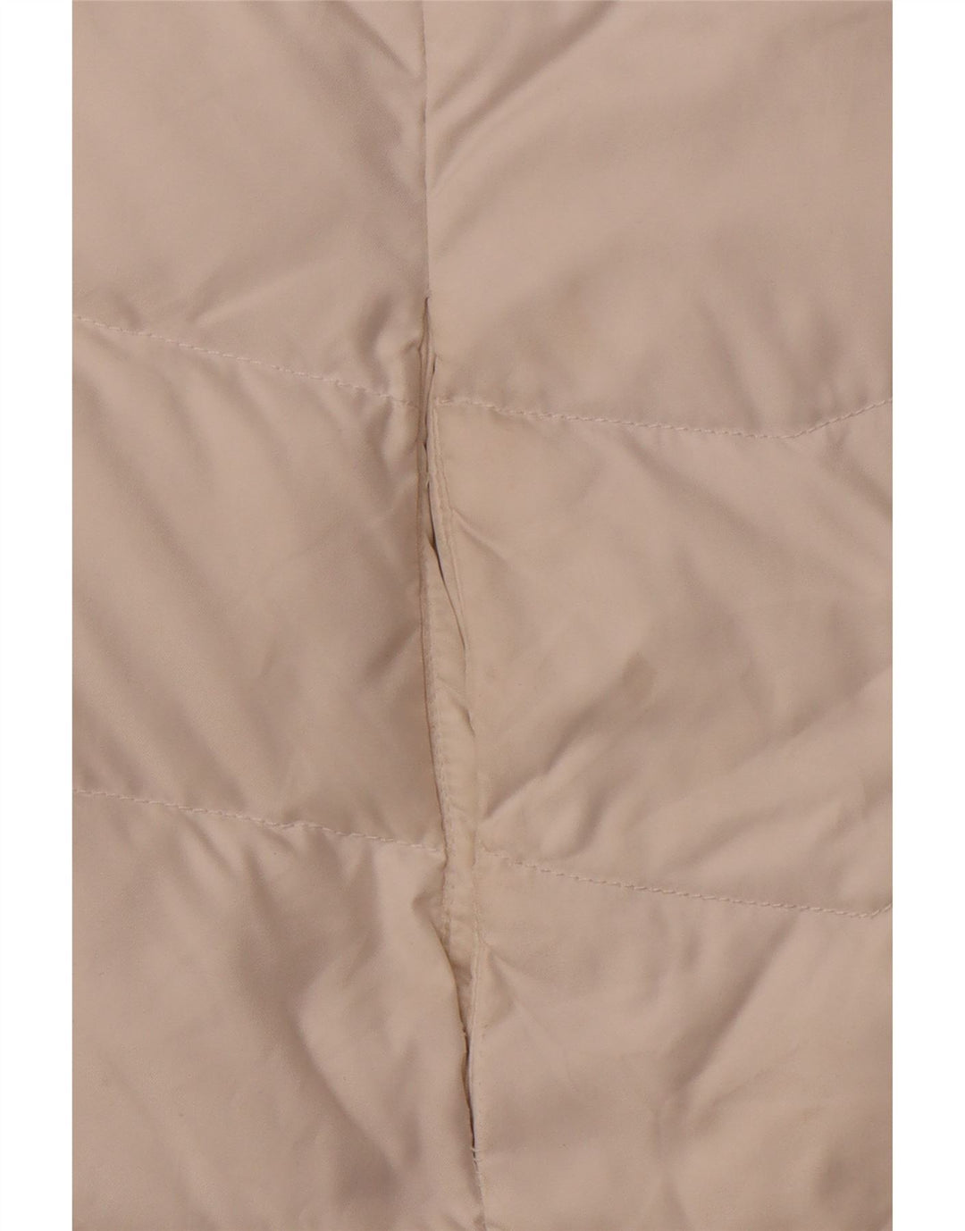 TOMMY HILFIGER Giacca imbottita con cappuccio da donna UK 12 Poliestere bianco medio