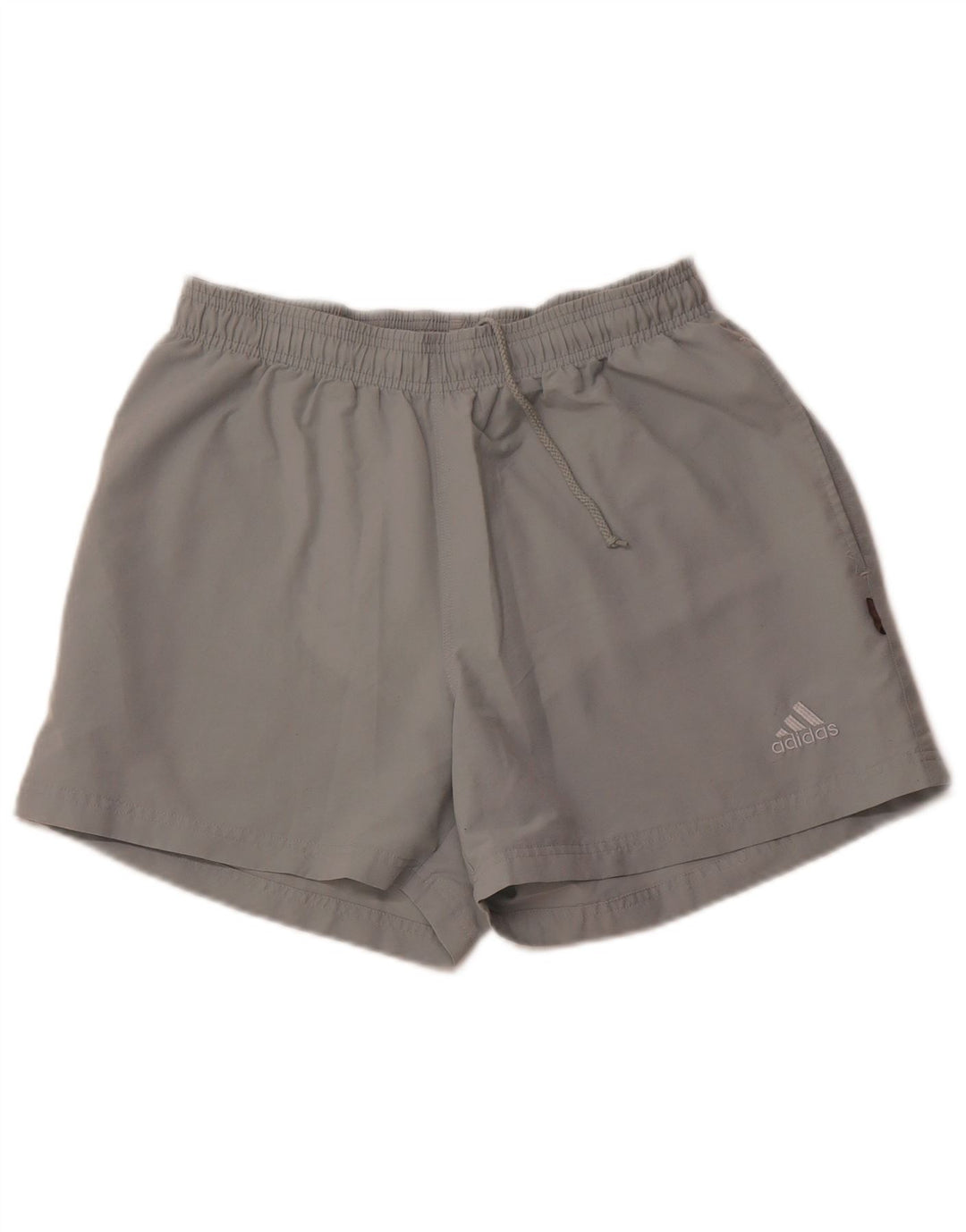 Pantaloncini sportivi da uomo ADIDAS grigio medio in poliestere