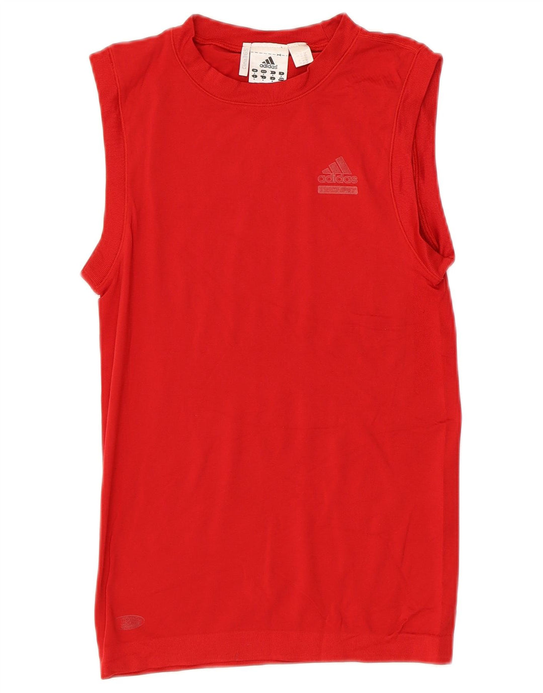 Canotta ADIDAS da donna Clima 365 UK 8 Small Rosso Poliammide