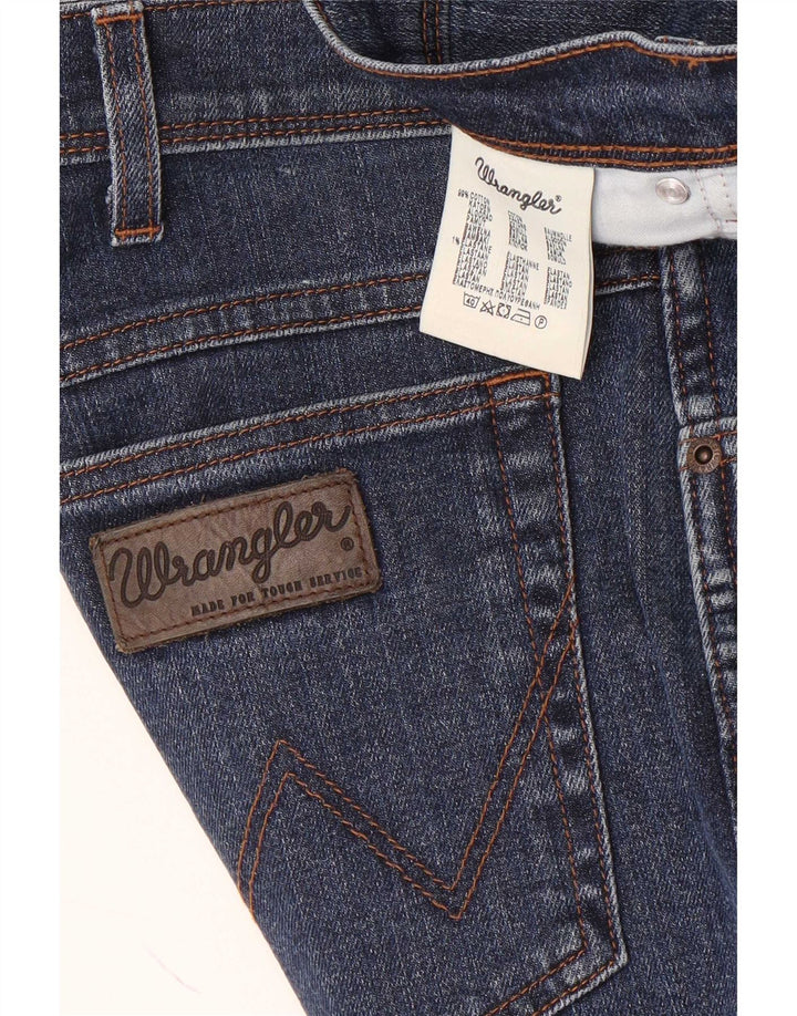 Jeans dritti elasticizzati Texas da uomo Wrangler W38 L30 cotone blu