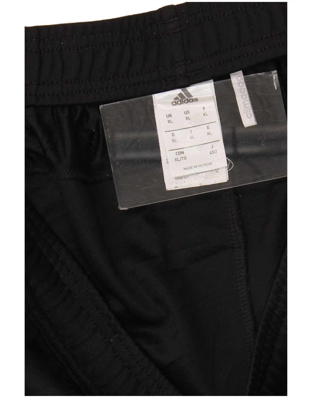 Pantaloni da tuta Adidas Climacool da uomo XL poliestere nero
