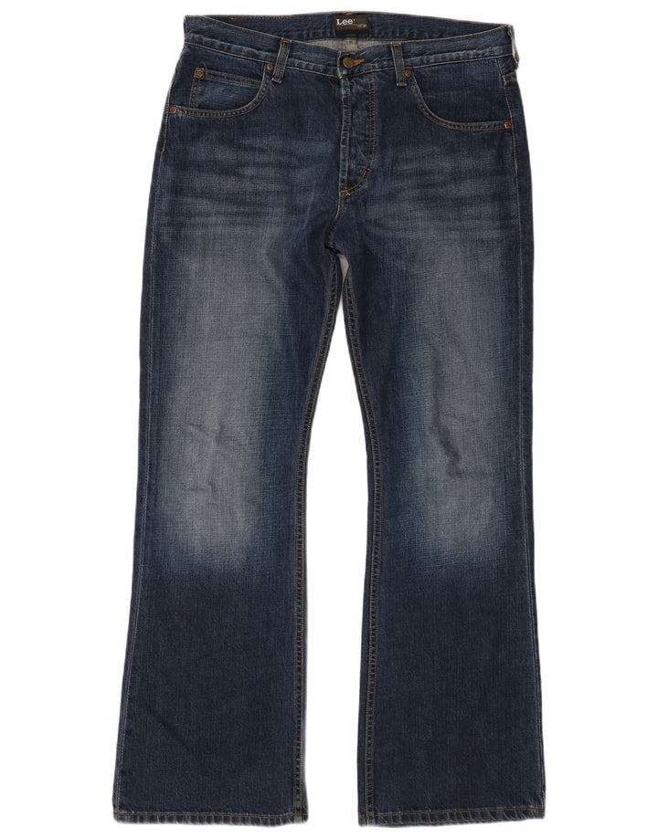Jeans Lee da uomo Denver Bootcut W36 L32 cotone blu navy