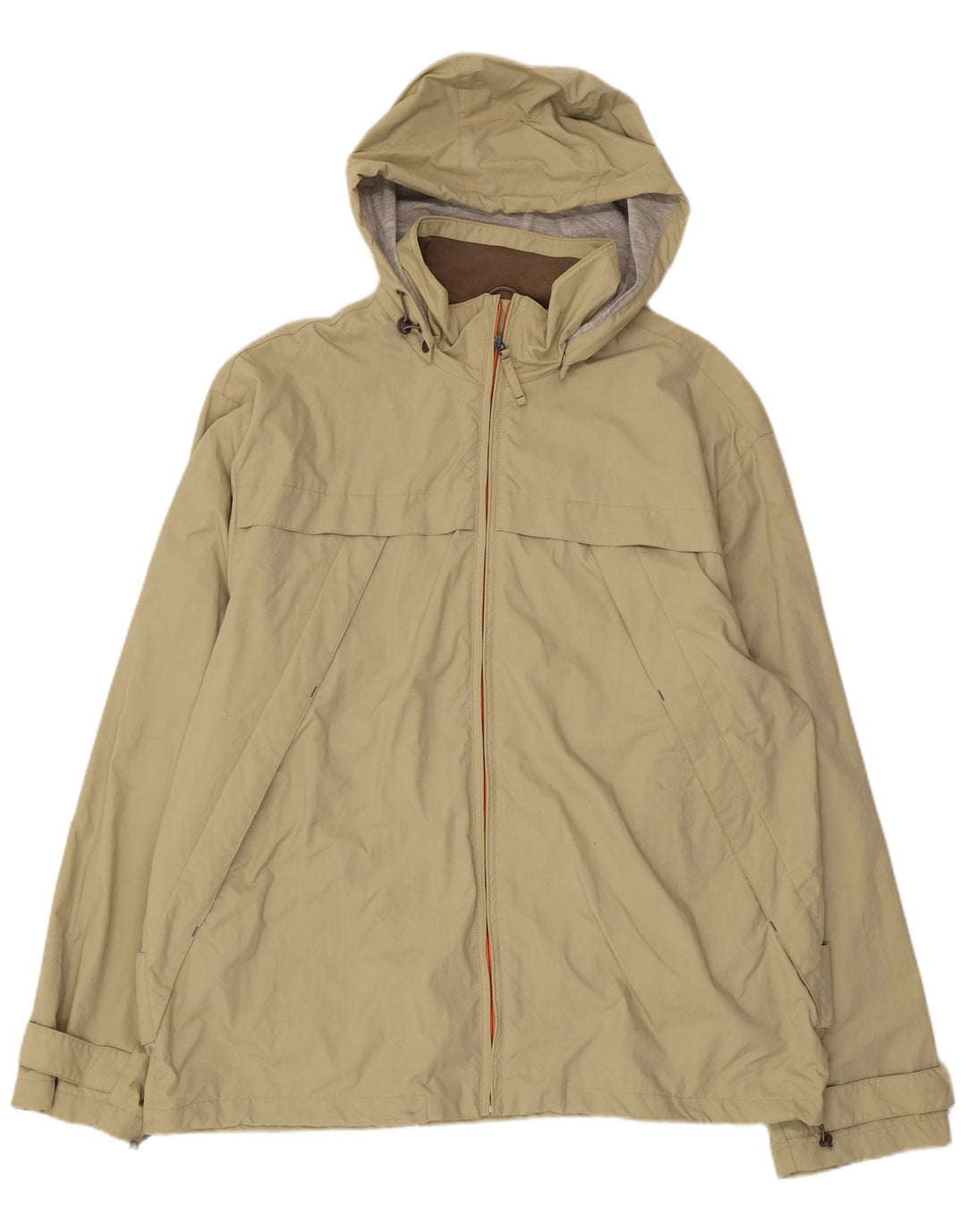 Giacca antipioggia da uomo INVICTA con cappuccio UK 44 2XL Verde poliammide