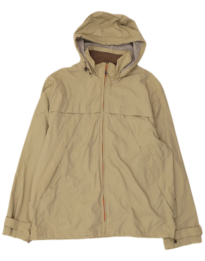 Giacca antipioggia da uomo INVICTA con cappuccio UK 44 2XL Verde poliammide