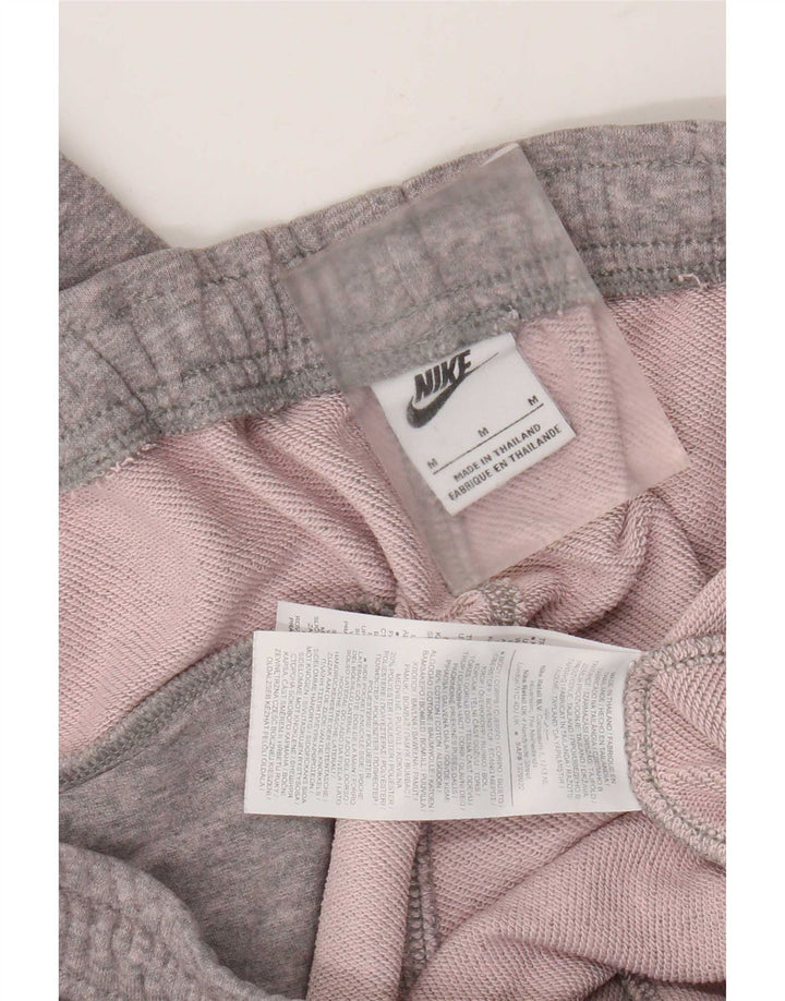 Pantaloni da tuta da uomo Nike Joggers in cotone chiazzato grigio medio