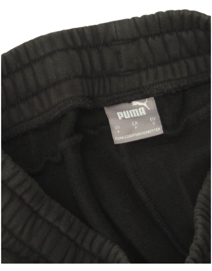 Pantaloni da tuta da uomo Puma Joggers piccoli in cotone nero