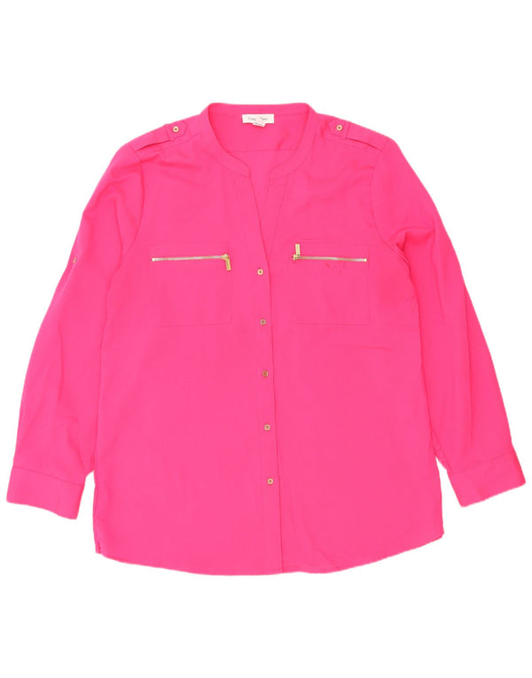 Camicetta camicia militare da donna Calvin Klein UK 18 XL Rosa