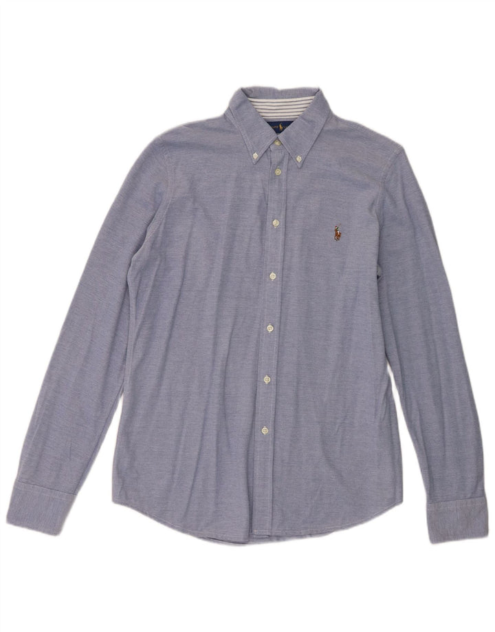 Camicia da uomo Ralph Lauren XL in cotone blu