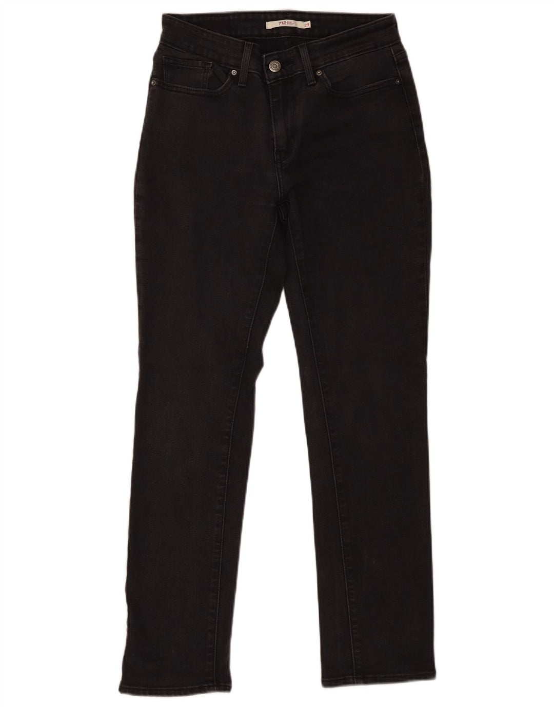 Jeans Levi's 712 Slim da donna W29 L30 in cotone grigio