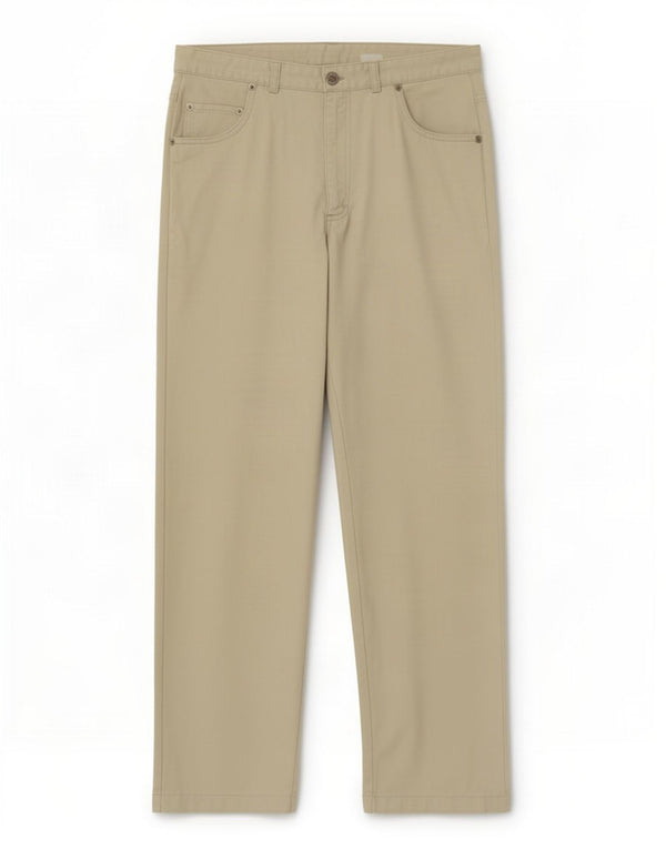 Pantaloni casual dritti da uomo Fila IT 48 medio W30 L30 grigio