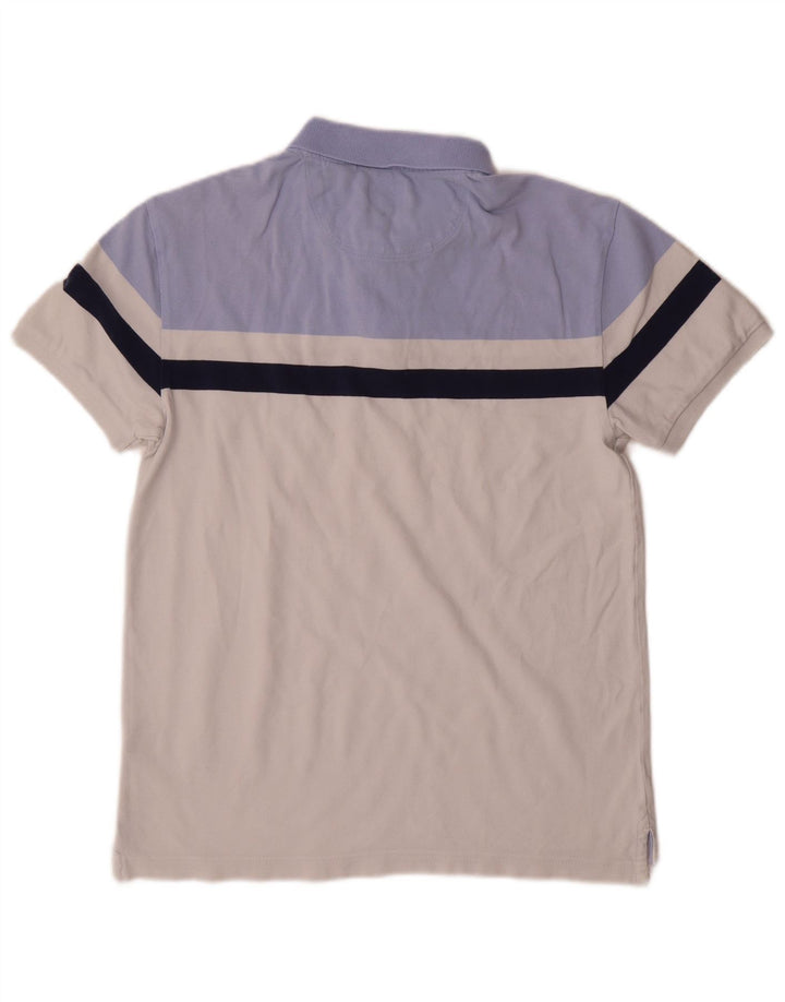 Polo LEVI'S da uomo in cotone color block bianco medio