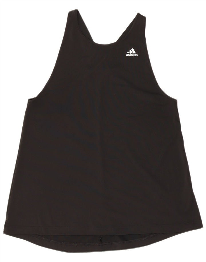 Canotta ADIDAS Aeroready da donna UK 12/14 medio nero