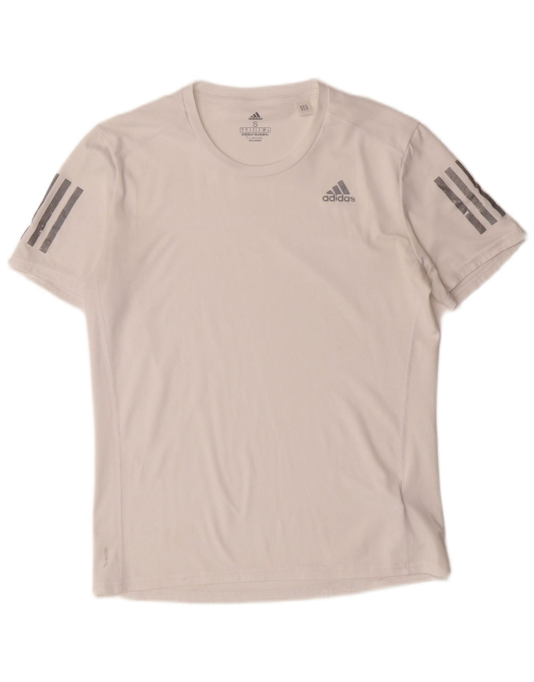 T-shirt da uomo Adidas Top Small bianca in poliestere