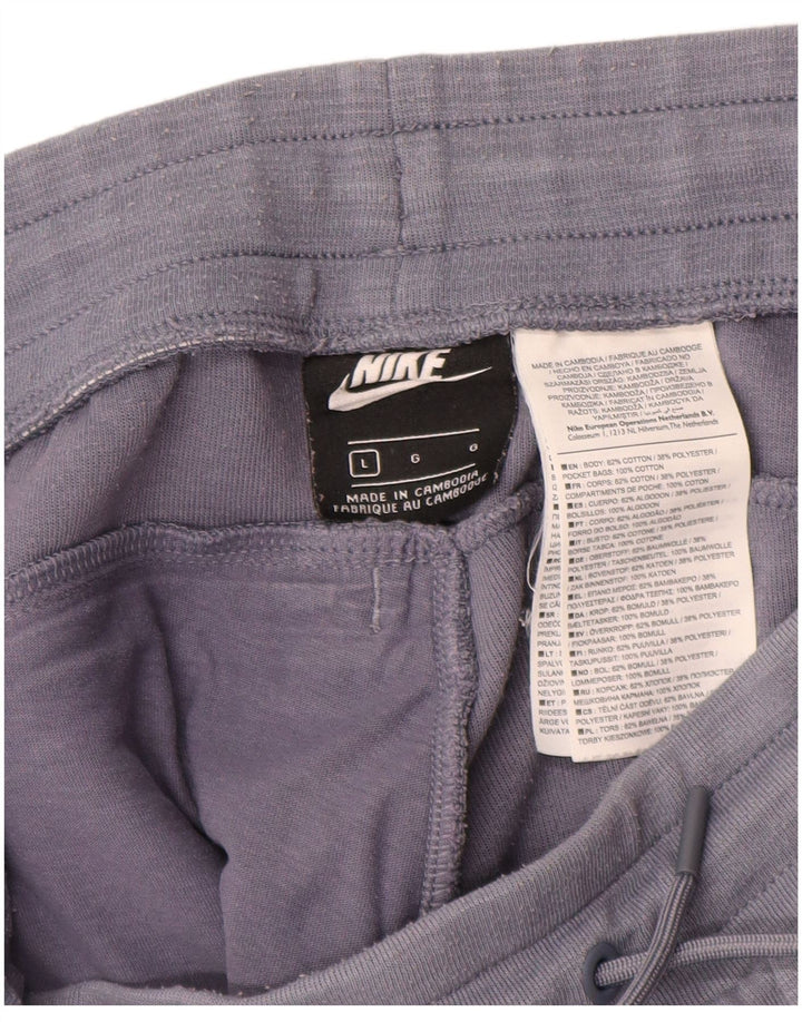 Pantaloncini sportivi da uomo Nike Large in cotone screziato viola