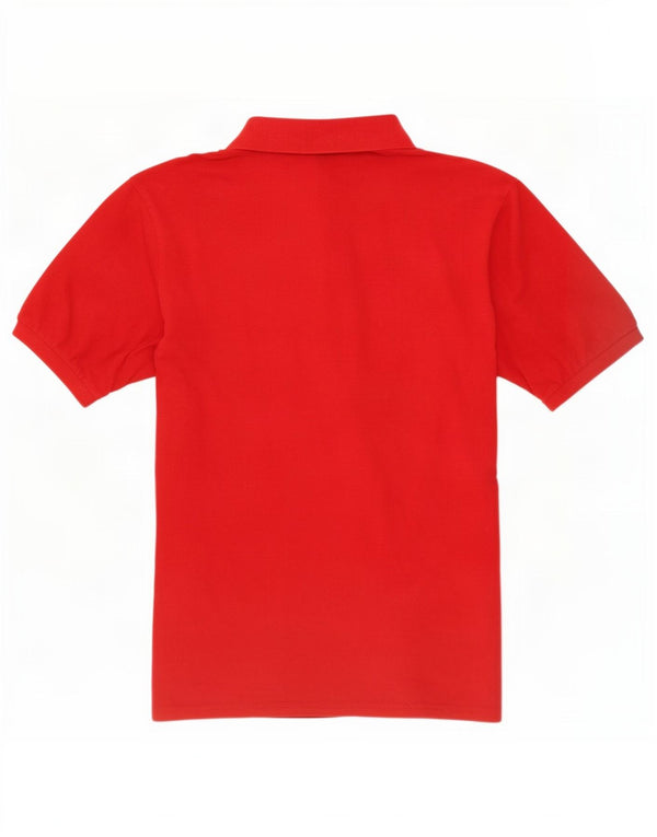 Polo da uomo North Sails in cotone rosso medio