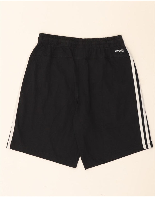 Pantaloncini sportivi Adidas Climalite da uomo piccoli in cotone nero