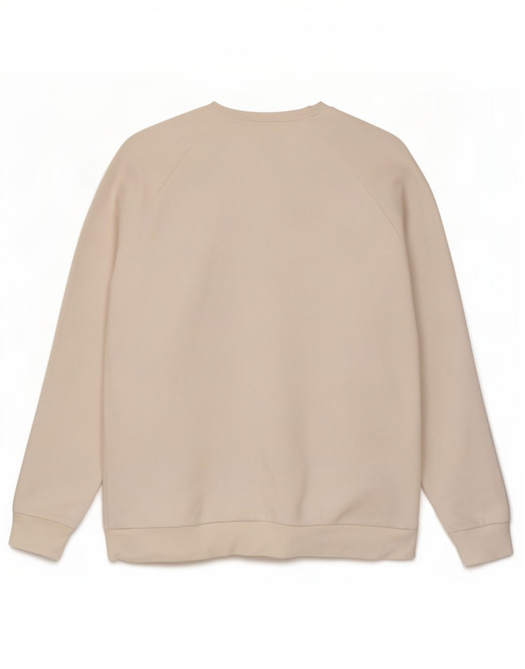 Felpa Adidas Uomo Maglione Grande Cotone Bianco