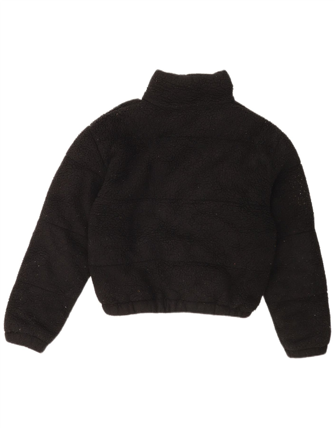 Giacca in pile oversize da donna Ellesse UK 8 Small Poliestere nero