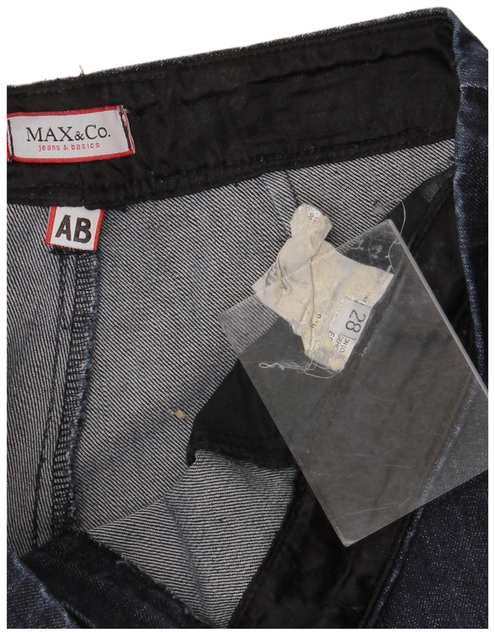 Jeans a gamba larga da donna Max & Co. W28 L28 Blu navy