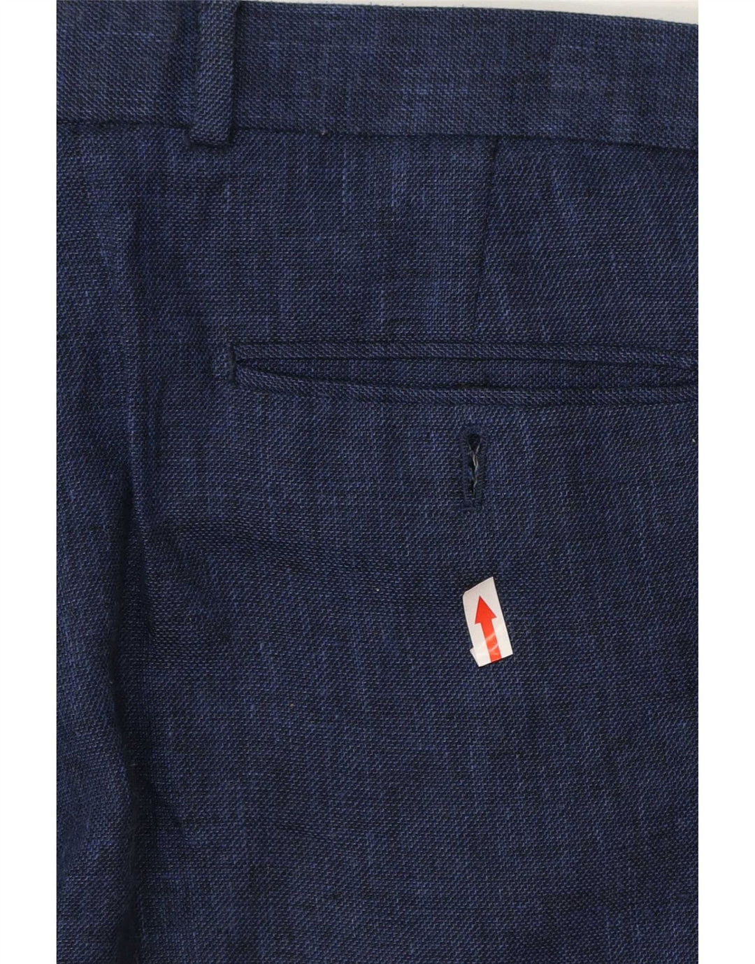 Pantaloni da abito su misura da uomo Marks & Spencer W40 L29 Blu classico