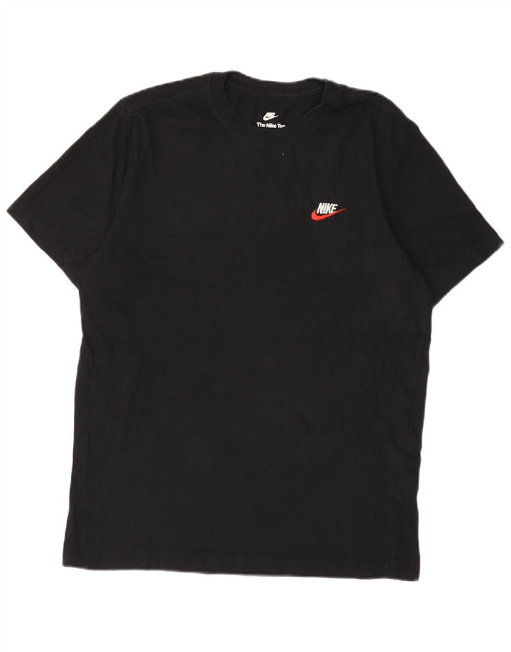 T-shirt da uomo Nike Top in cotone nero medio