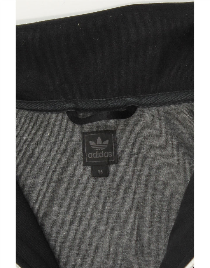 Giacca da ginnastica lunga da donna Adidas IT 36 XS Nera