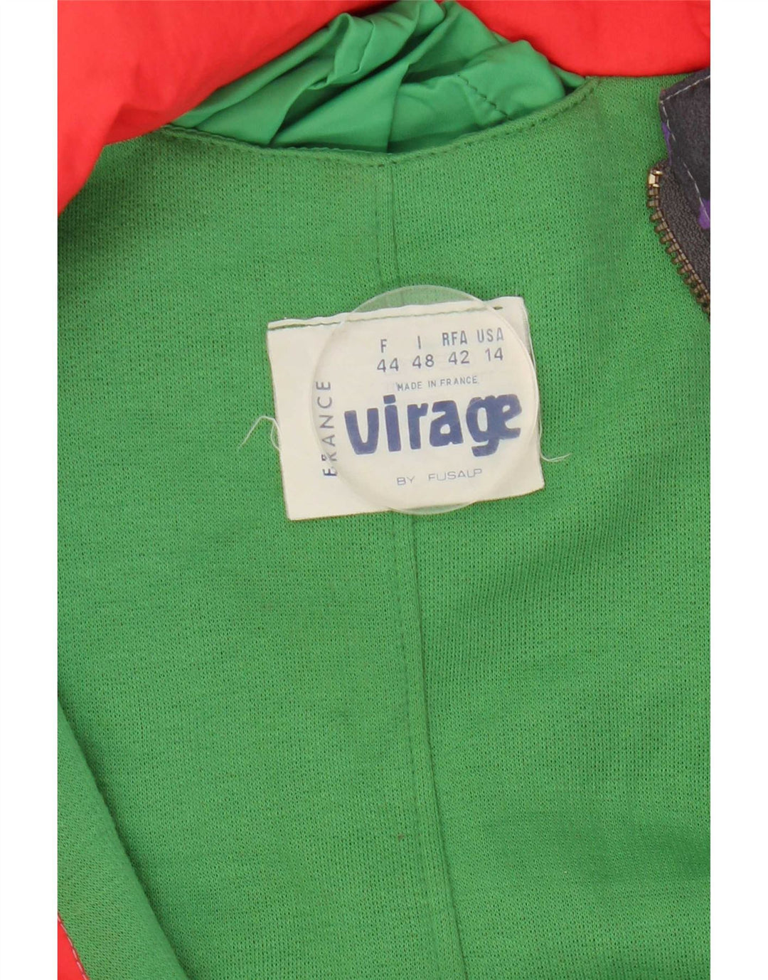 Tuta da sci da donna Fusalp Virage IT 48 XL Colourblock multicolore