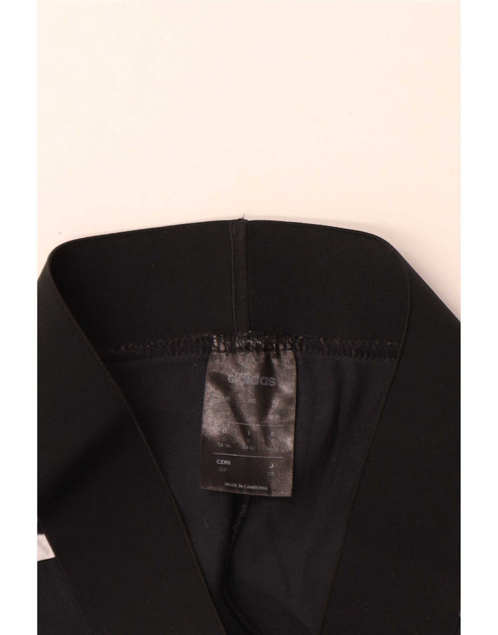 Leggings Adidas da donna UK 8/10 piccolo cotone nero