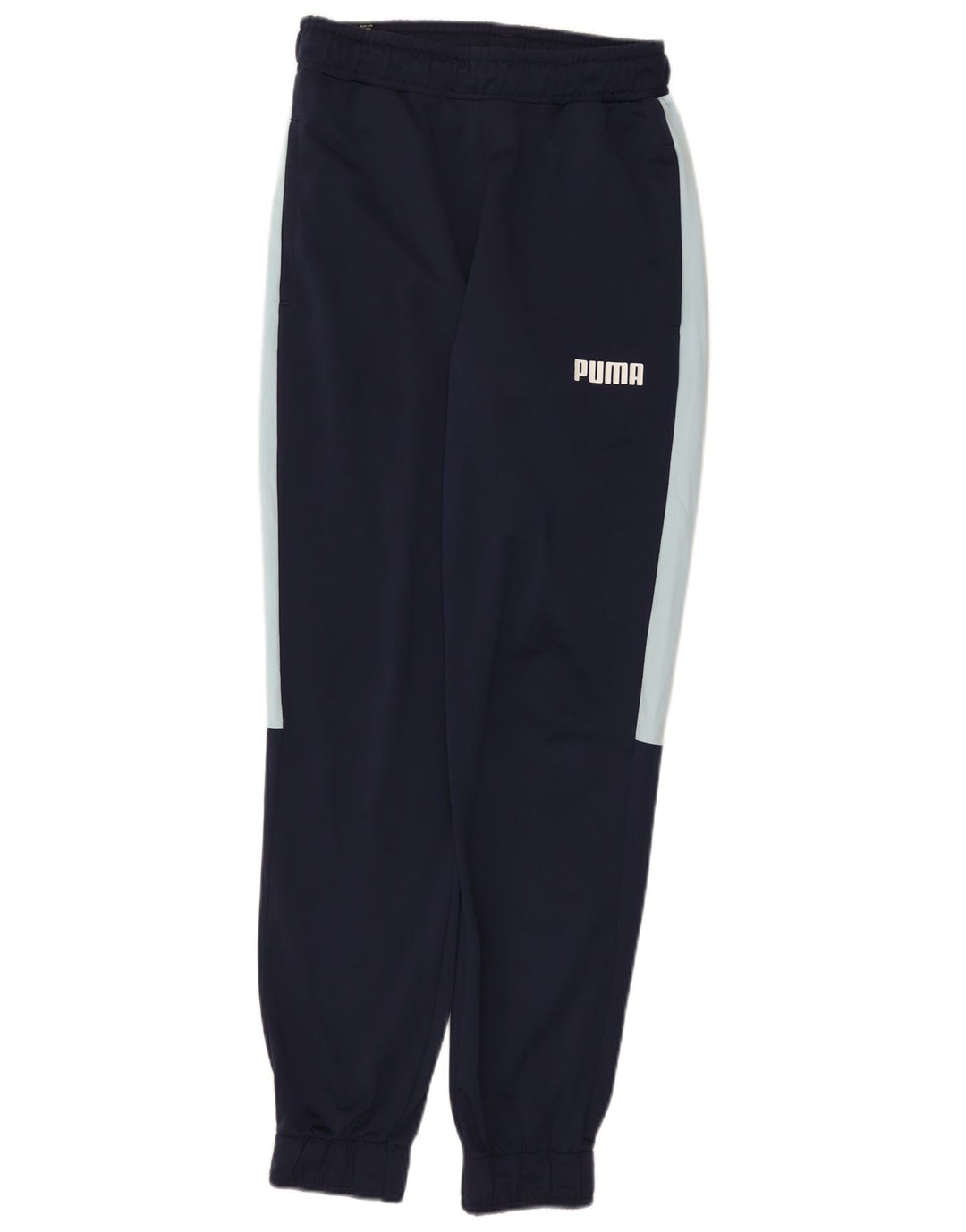 Pantaloni da tuta da uomo Puma Joggers Small Blu Navy Colourblock Poliestere