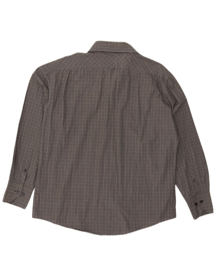Camicia da uomo BEN SHERMAN XL a quadri grigi