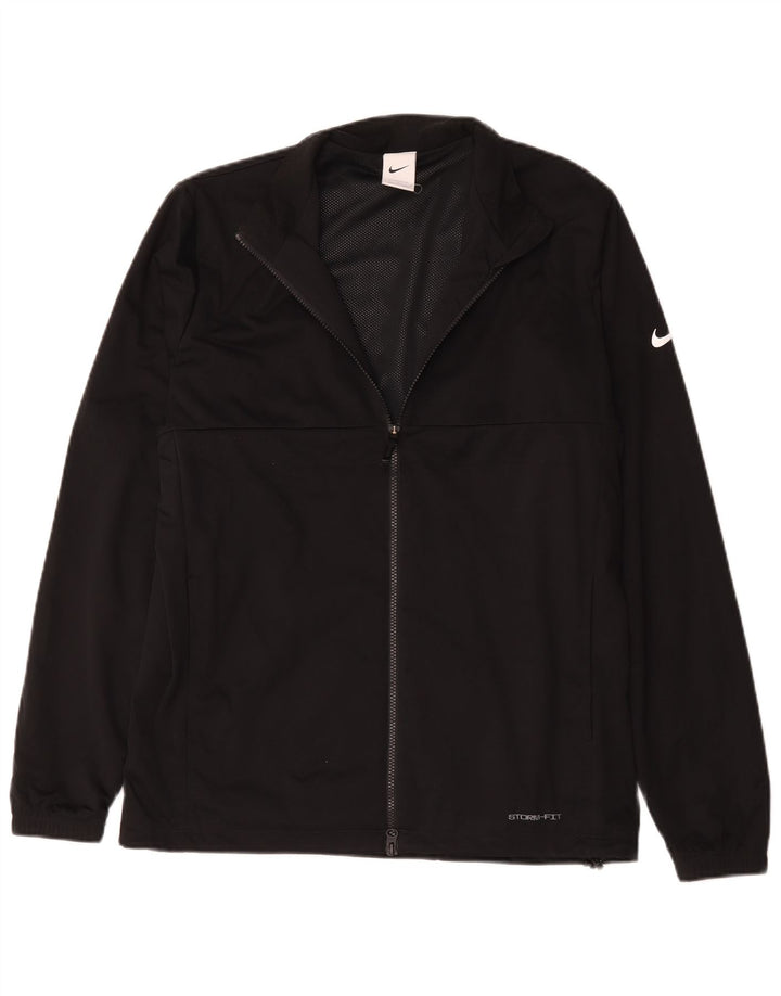 Giacca superiore della tuta Nike Storm-Fit da uomo, poliestere nero medio