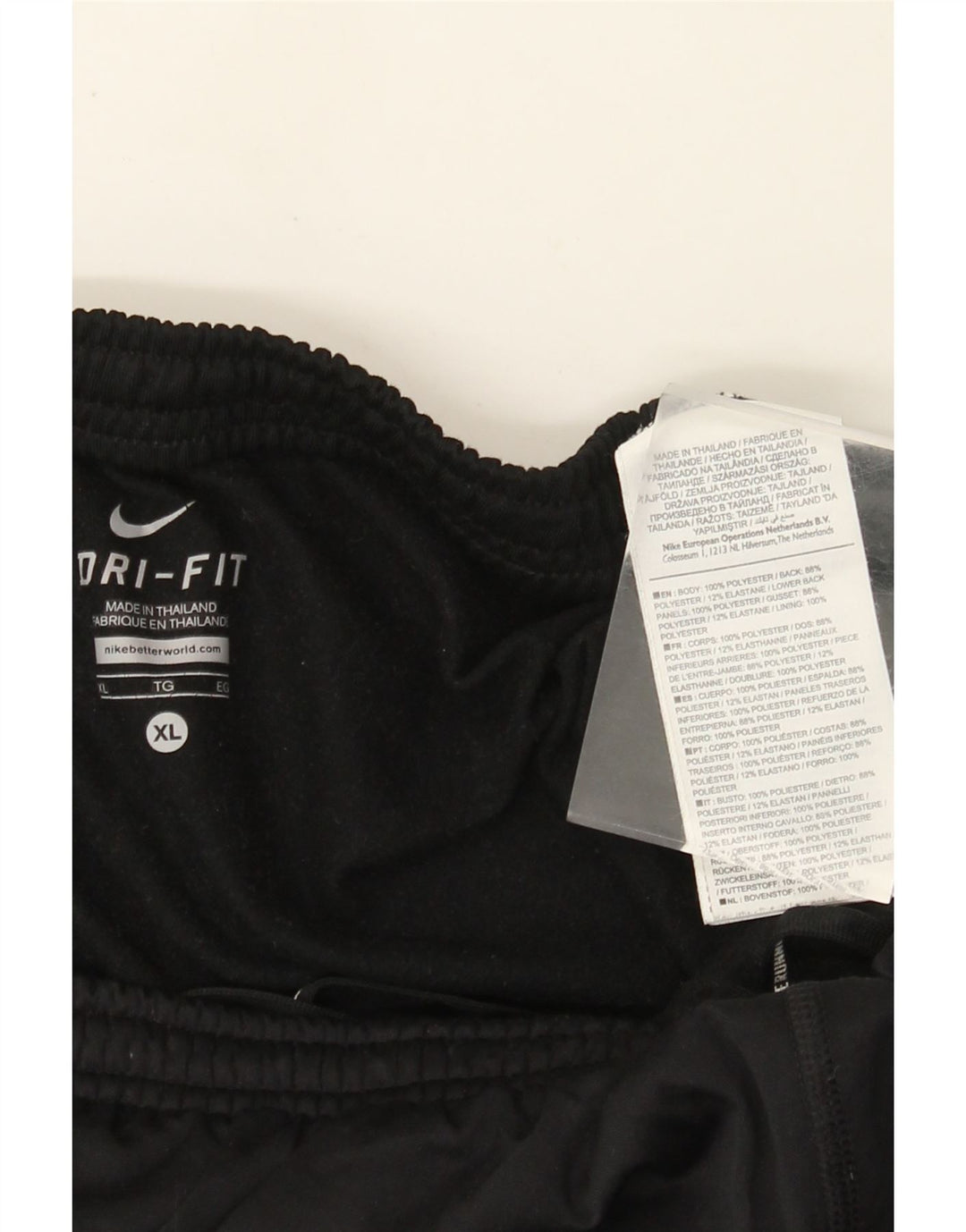 Pantaloni da tuta da uomo Nike Dri Fit Joggers XL Nero Poliestere